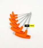 6PCS T Handle Allen Keys Hex Wrench Set 3, 4, 5, 6, 8, 10mm