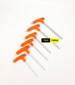 6PCS T Handle Allen Keys Hex Wrench Set 3, 4, 5, 6, 8, 10mm