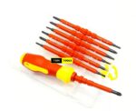 7 in 1 Interchangeable Magnetic Insulated Electricians Screwdriver Set