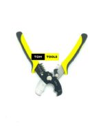 7 inch 175mm Cable Cutter Wire Stripper Pliers CR-V Steel Jaw Plastic Handle