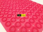 70x40cm Non Slip Bathroom Shower Mat – Hot Pink