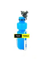 750ML Bicycle Squeeze Sports Water Bottle with Metal Holder Cage