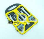 7PCS Flexible Head Ratchet Combination Spanner Set