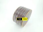 85-Meter Rubber Coated 21AWG Heavy Duty Microphone Cable Roll