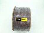 85-Meter Rubber Coated 21AWG Heavy Duty Microphone Cable Roll