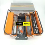 85PCS Complete Tool Set With Cantilever Metal Toolbox