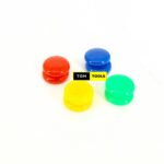 8PCS 30mm Colored Magnets for Magnetic White Boards, Fridge, Charts