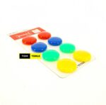 8PCS 30mm Colored Magnets for Magnetic White Boards, Fridge, Charts