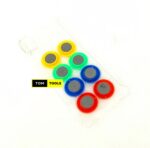 8PCS 30mm Colored Magnets for Magnetic White Boards, Fridge, Charts