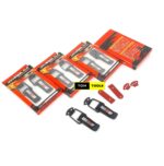 8PCS RALLIART Branded Large Quick Release Car Bumper Clips Hasps