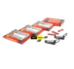 8PCS RALLIART Branded Large Quick Release Car Bumper Clips Hasps