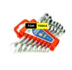 8PCS Ratchet Combination Spanner Set with Swivel Flex Head
