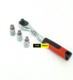 8mm, 12mm, 14mm ½ inch Dr. Allen Key Hex Bit Sockets with Ratchet Handle