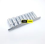 9PCS Deep Socket Box Spanner Chrome Vanadium Set
