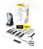 9PCS Kitchen Knife Set Unique Germany Stainless Steel Knives