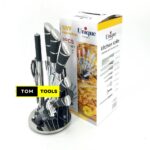 9PCS Kitchen Knife Set Unique Germany Stainless Steel Knives