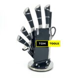 9PCS Kitchen Knife Set Unique Germany Stainless Steel Knives