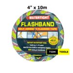 10cm X 10 meters Flashband Self Adhesive Flashing Butyl Tape