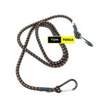 10mm x 1.5m Heavy Duty Mini Bungee Cord with Carabiners