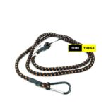 10mm x 1.5m Heavy Duty Mini Bungee Cord with Carabiners