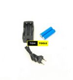 18650 Battery Dual Intelligent Rapid Charger with Two 18650 Batteries