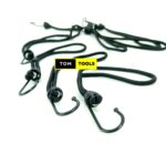 8PCS 5mmx20cm Heavy Duty Mini Bungee Cords with Hook