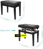 Height Adjustable Piano Stool