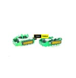 Aluminium Alloy and Steel Bicycle Pedals with Reflectors