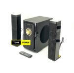 Amtec AM065 2.1 Channel Stereo Subwoofer System with Soundbar Tallboy Speakers