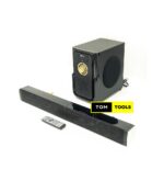 Amtec AM065 2.1 Channel Stereo Subwoofer System with Soundbar Tallboy Speakers