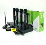 BNK BK8400 UHF Wireless Microphone System with 4 Mics