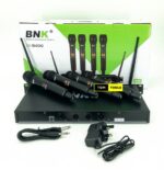 BNK BK8400 UHF Wireless Microphone System with 4 Mics