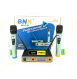 BNK BK9 UHF Dual Channel Wireless Microphone System