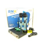 BNK BK9 UHF Dual Channel Wireless Microphone System