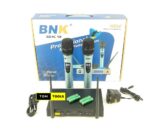 BNK BK9 UHF Dual Channel Wireless Microphone System