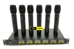 BNK X85 UHF Wireless Microphone System with 6 Mics
