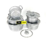 Bosch 10PCS Cookware Set, Gray