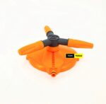 Bright Orange Garden Lawn Impact Sprinkler