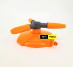 Bright Orange Garden Lawn Impact Sprinkler