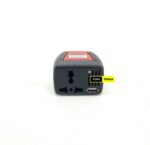 Car Power Inverter 150W DC 12V to AC 220V Out, 2.1A USB Fast Charger