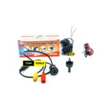 Circular 8 LED HD Wide Angle Reverse Camera with Hole Saw for Flush Installation