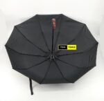 Classic Crook Handle Automatic Release and Fold Umbrella