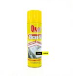 CleanAll 650ml Carpet and Upholstery Foam Cleaner with Fabric-Safe Brush