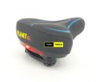 Comfortable Bike Seat with LED Back Safety Light