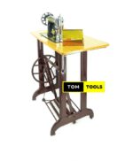 Complete Butterfly Sewing Machine with Machine Head, Stand, Accessories