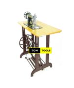 Complete Butterfly Sewing Machine with Machine Head, Stand, Accessories