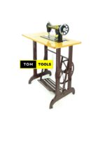 Complete Butterfly Sewing Machine with Machine Head, Stand, Accessories