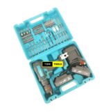 Complete Makita 36V Cordless Drill with Impact Hammer Function and Bits