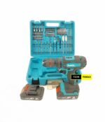 Complete Makita 36V Cordless Drill with Impact Hammer Function and Bits