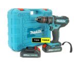 Complete Makita 88Vmax Cordless Drill with Impact Hammer Function and Bits